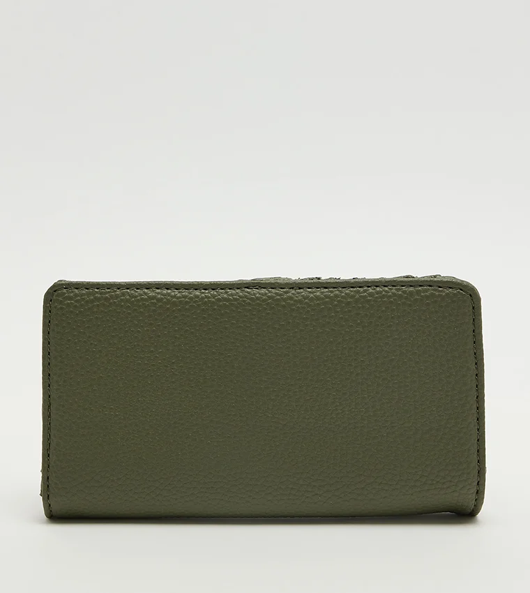 Anne Klein  Anne Klein Logo Detail Bi-fold Wallet for Women | Best Price UAE